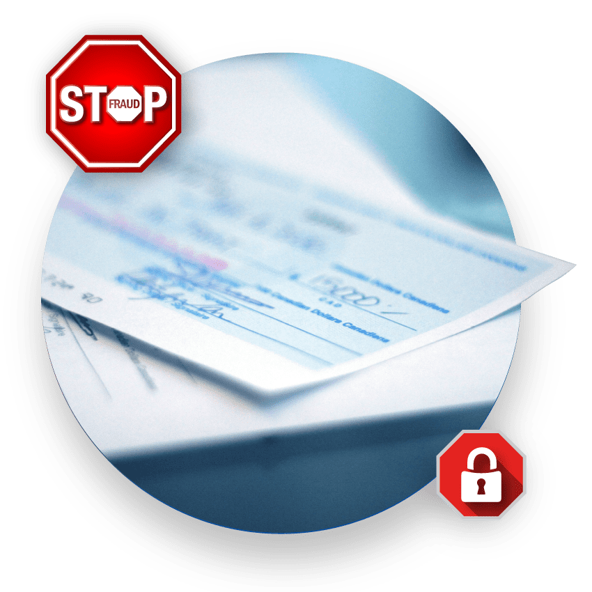Secure Cheques to stop fraud.