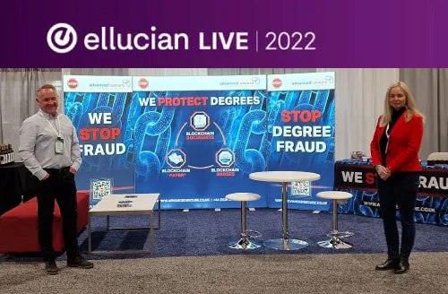 Ellucian Live conference 2022 - Directors Blockchain Credential Solutions