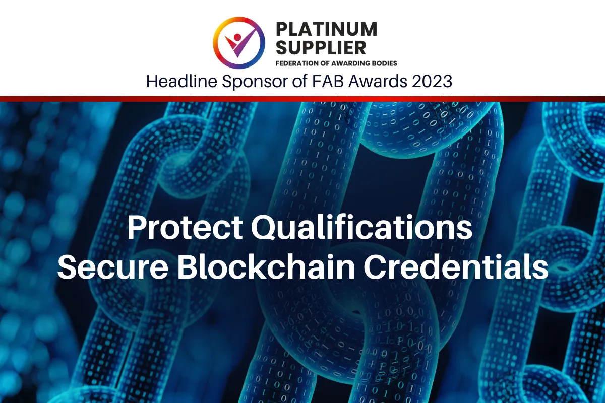 Protect qualifications and certificates with blockchain credentials