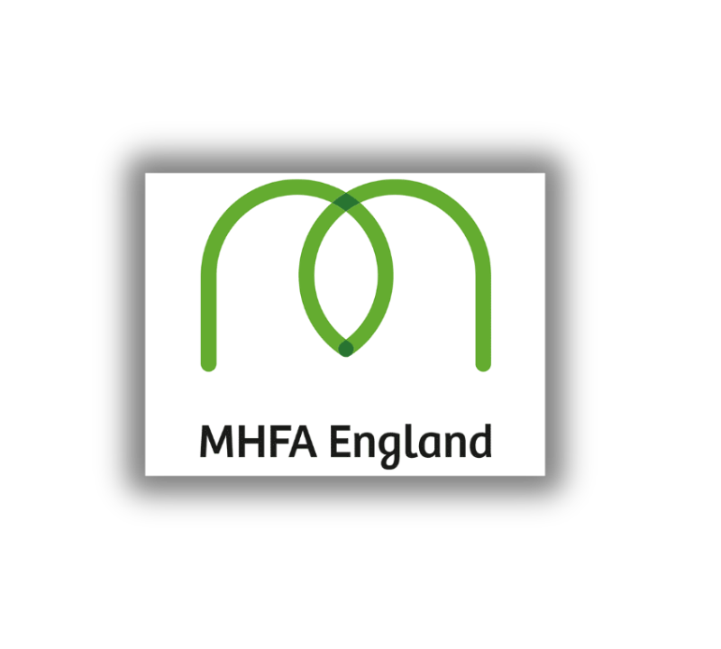 MHFA England Logo with shadow around